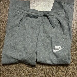 Nike Kids Charcoal Joggers